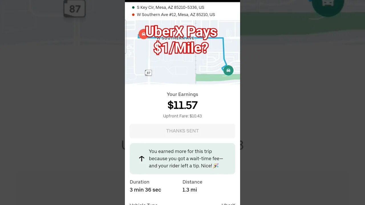 💰 Uber #rideshare Drivers Want $1/Mile Minimum Pay 🤡 #lyft #money