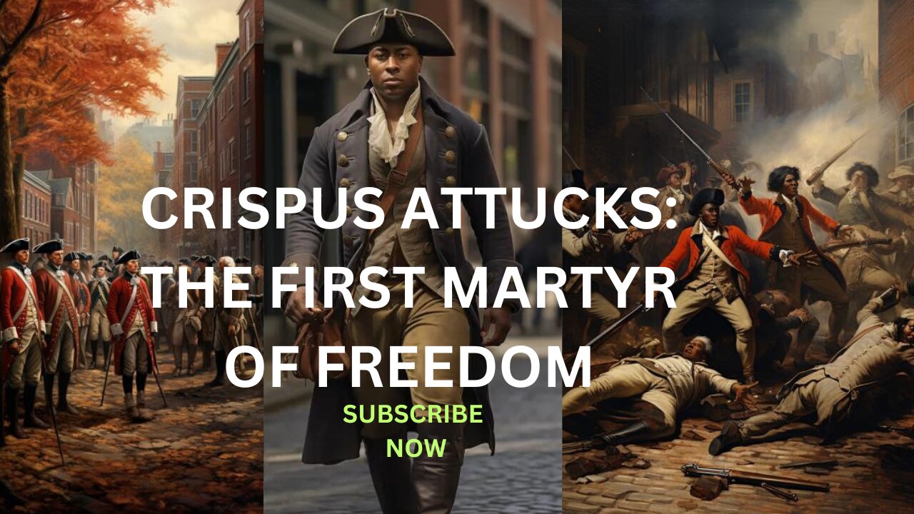 CRISPUS ATTUCKS | THE FIRST MARTYR OF FREEDOM #history #historyshorts #shorts #historical