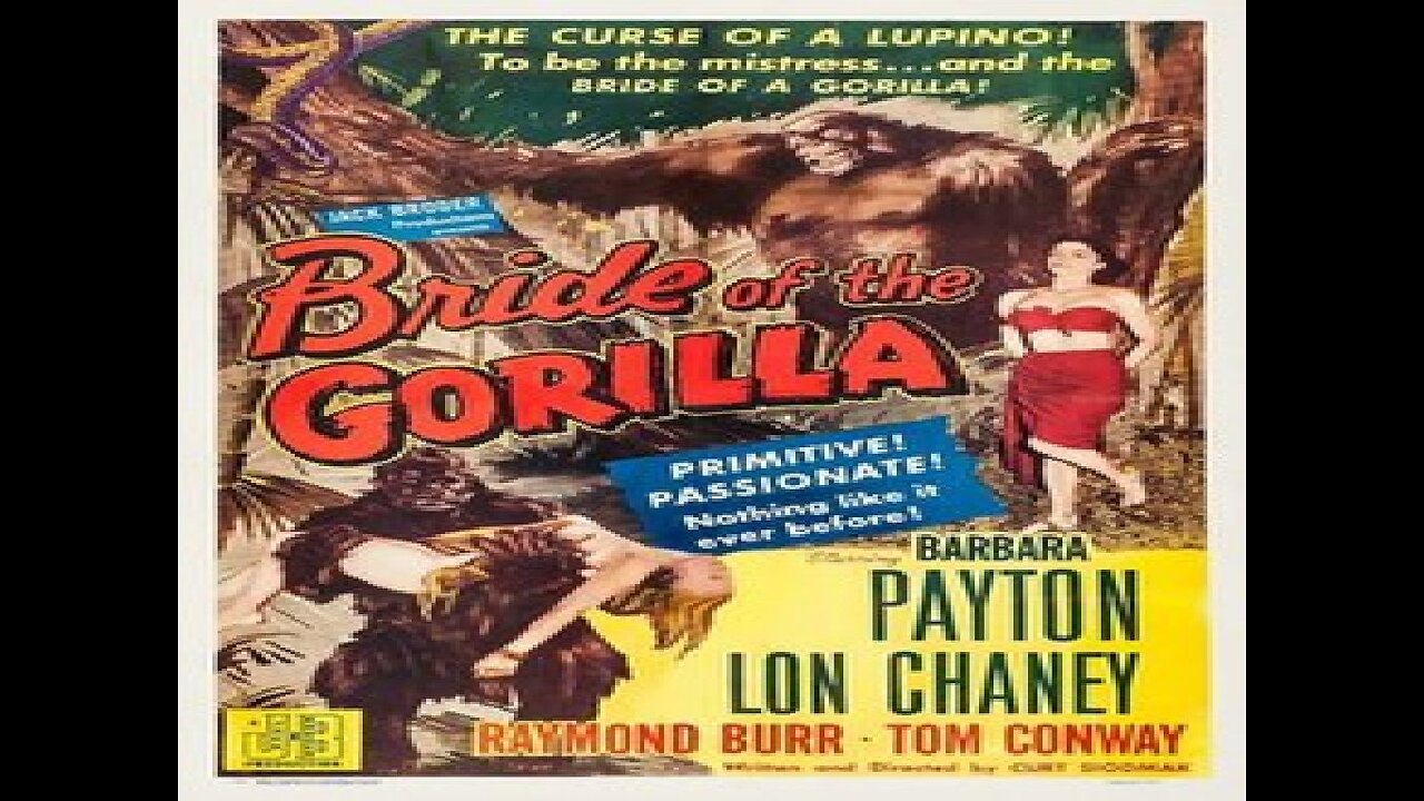 Bride of the Gorilla - Lon Chaney Jr.