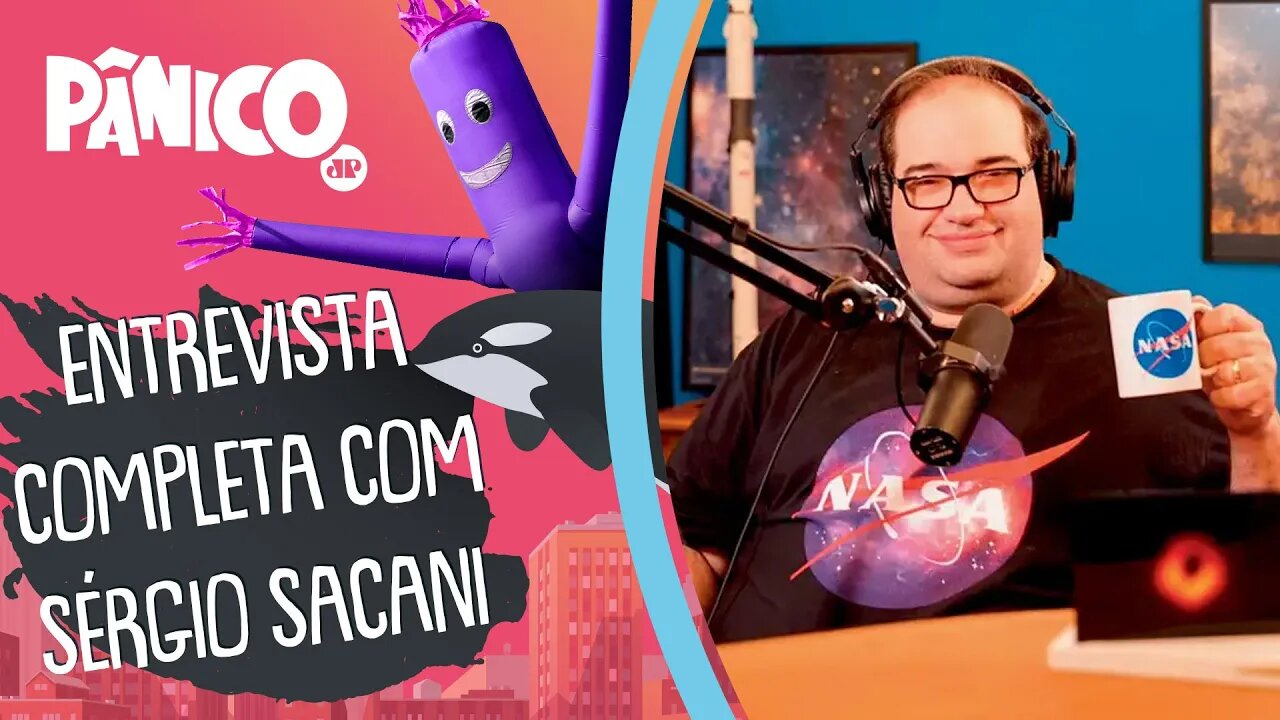 Assista à entrevista com Sérgio Sacani na íntegra