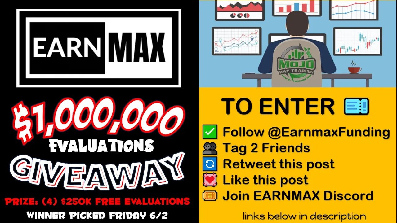 $1,000,000 Evaluation Account Giveaway