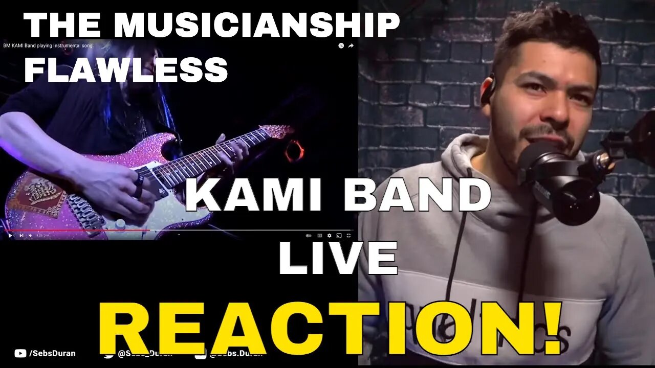 KAMI Band Instrumental Live (Reaction!) | Get inspired