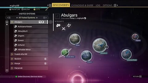 No Man's Sky - Abulgars System Two Paradise Planets