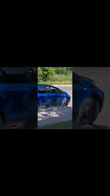 best toyota yaris burnout you will ever see