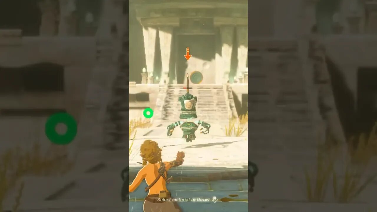 Temple Of Time Guardian Had No Chance #shorts #nintendoswitch #zeldatearsofthekingdom #templeoftime