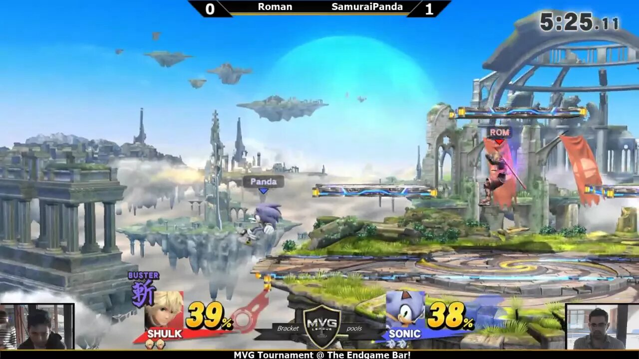 MVG Tournament: Roman (Shulk) vs. SamuraiPanda (Sonic)