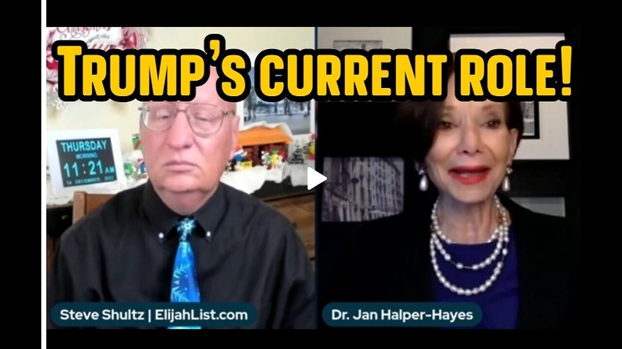 DR. JAN HALPER HAYES- Trump's current role!