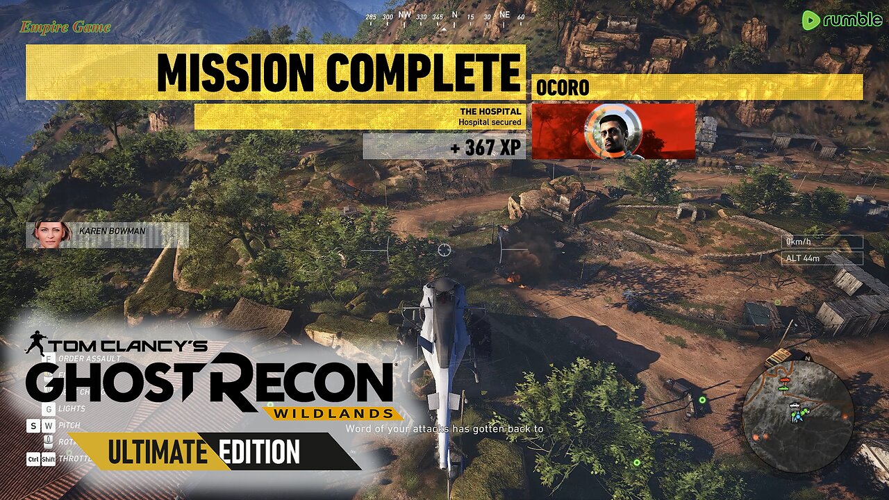 Ghost Recon Wildlands - Mission 4 - OCORO - [ THE HOSPITAL ]