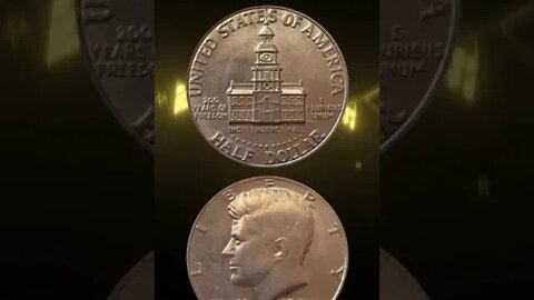 U. S. A. ½ dollar 1976.#shorts #coinnotesz