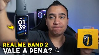 Realme Band 2 - COMPLETA e BARATA? Unboxing e detalhes