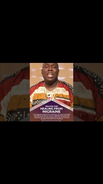 Prayer for Healing from Migraine