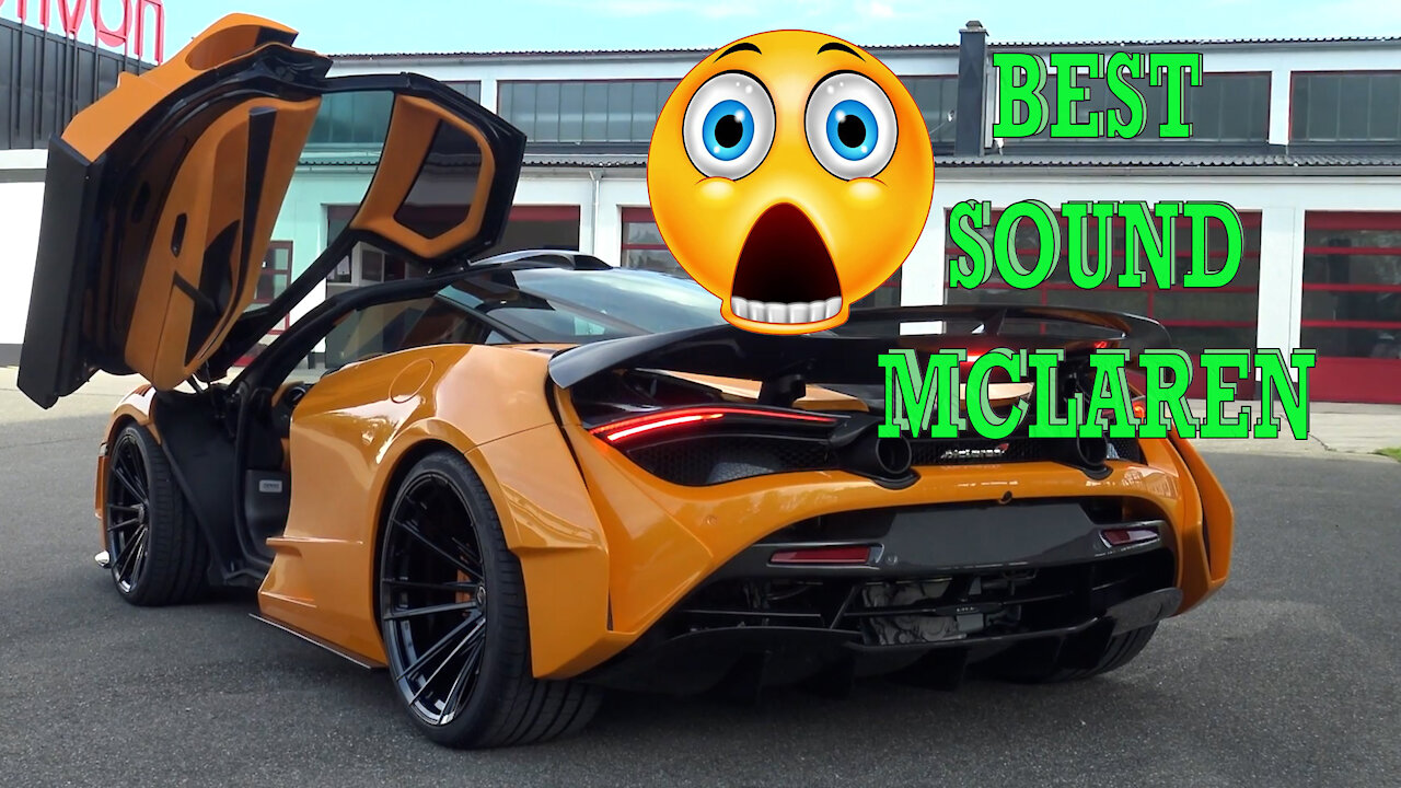 Best Sound Mclaren Sport Car