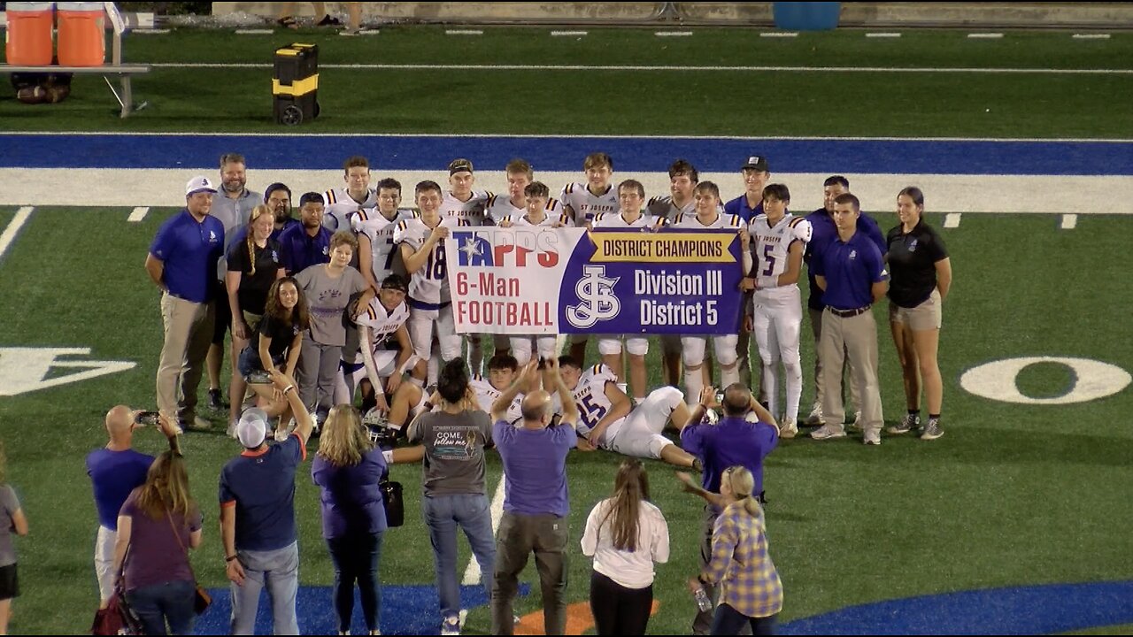 2023 Week 7 - District V Championship Game St. Joseph's vs Second Baptist 10-20-23