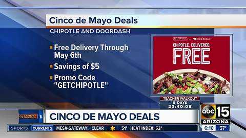 Cinco de Mayo deals around the Valley