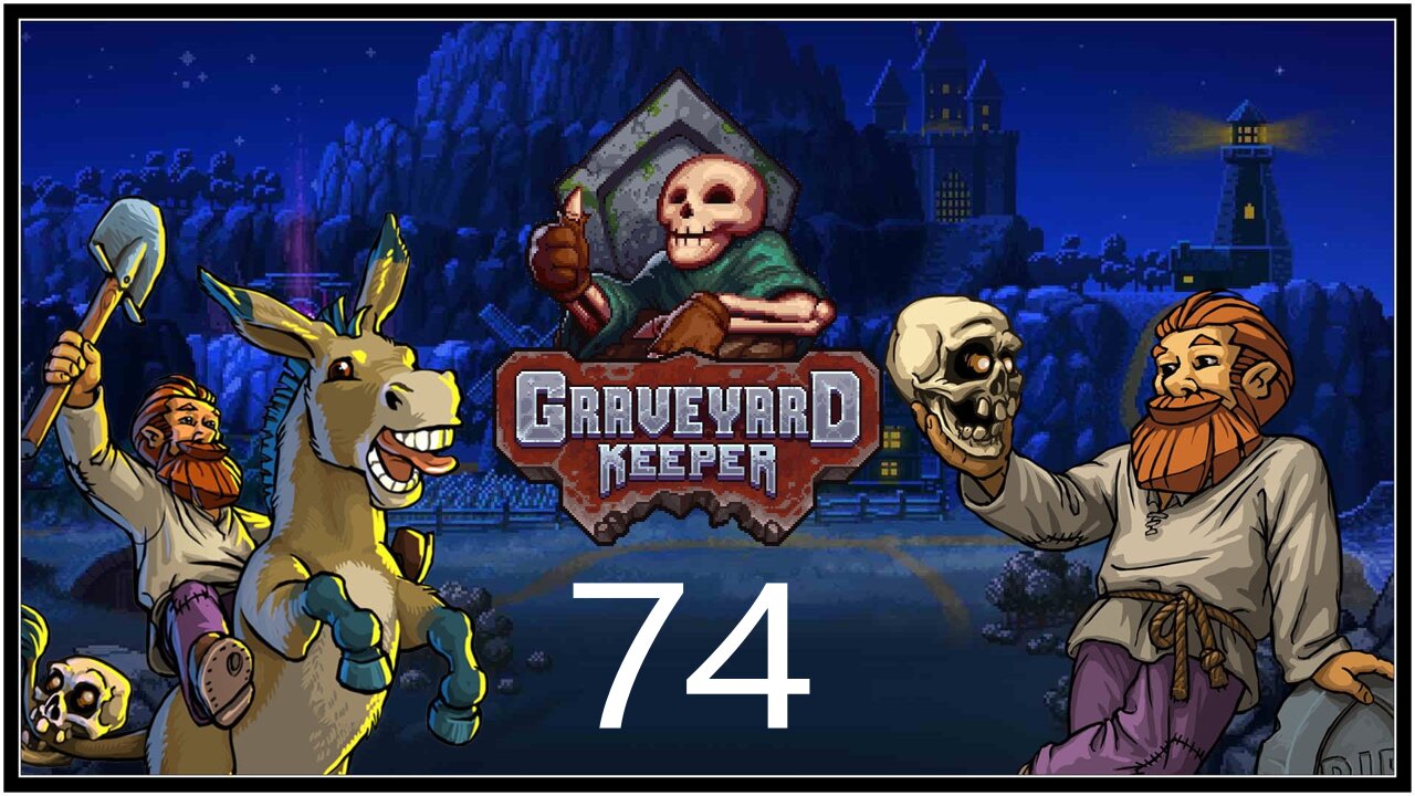 Vampire Tales and Witcher Eyes. - Graveyard Keeper (all DLC) - S1E74