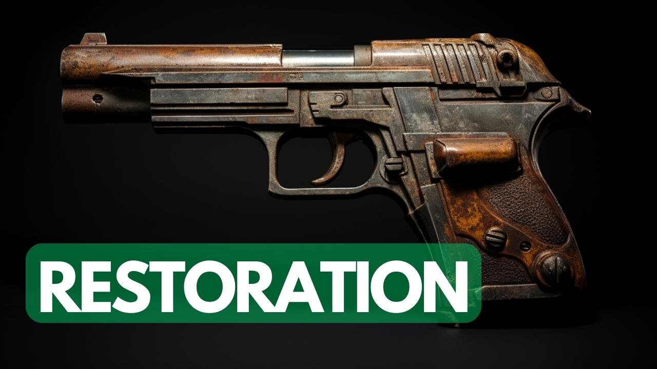 Gun Restoration - Rusted Pistol Restoration