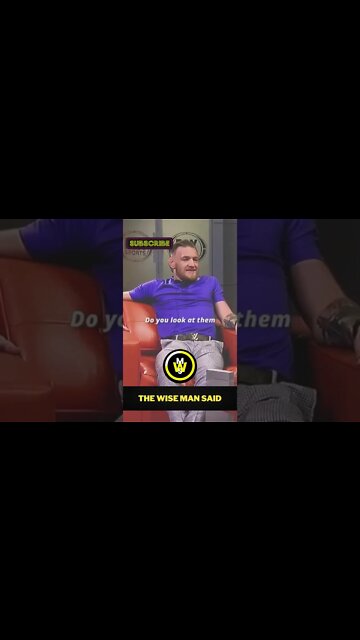 Conor McGregor Nobody Has The Fight IQ I Have, Believe It