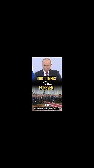Putin: Our Citizens Now... Forever #shorts