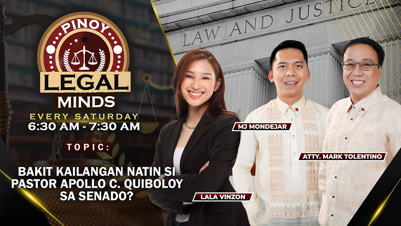 LIVE: Pinoy Legal Minds | October 19, 2024