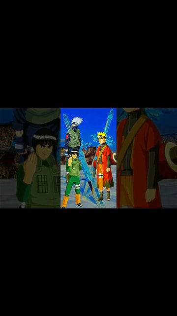 Naruto VS Kakashi & Guy - WHO IS STRONGEST??.#shorts