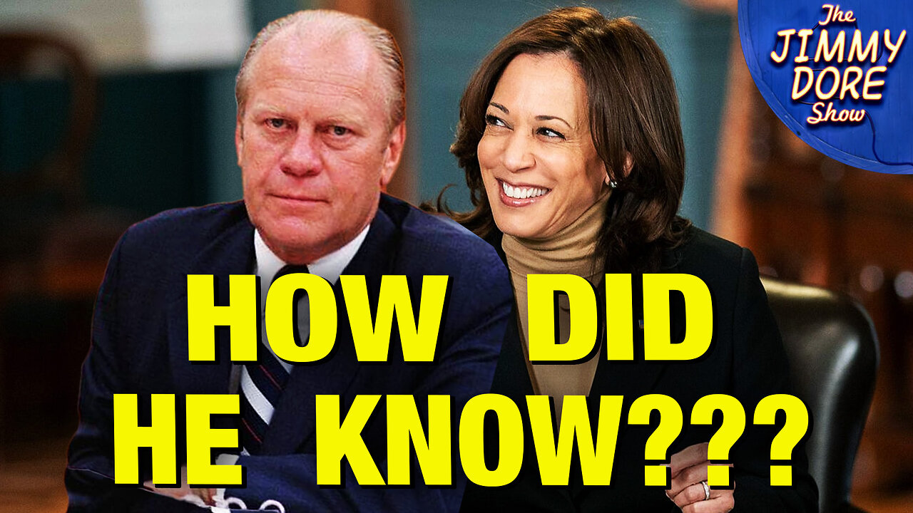 (VIDEO) President Gerald Ford Predicted Kamala Harris 35 YEARS AGO!