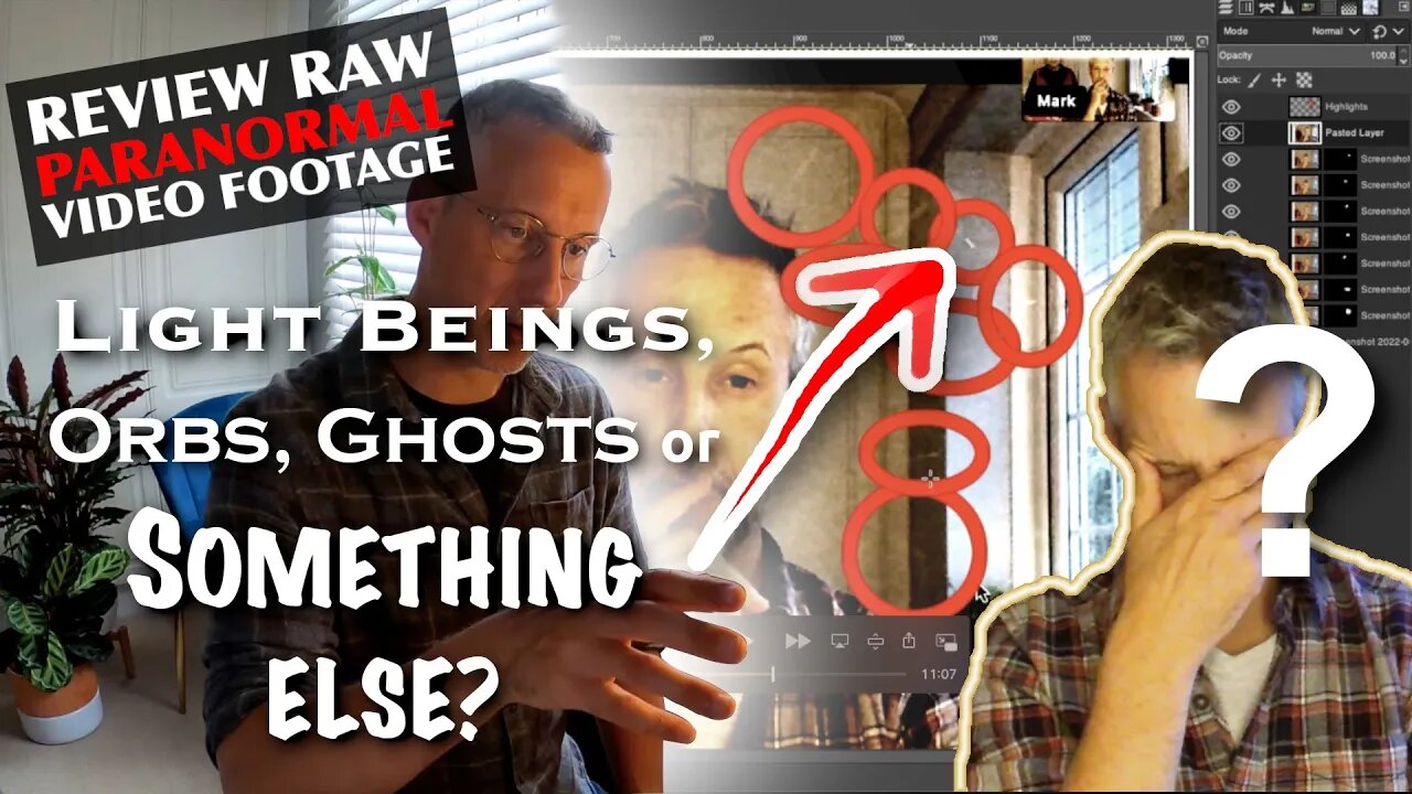 PARANORMAL footage: GHOST, LIGHT BEING, ORB or something else? Spiritual teacher shares real videos