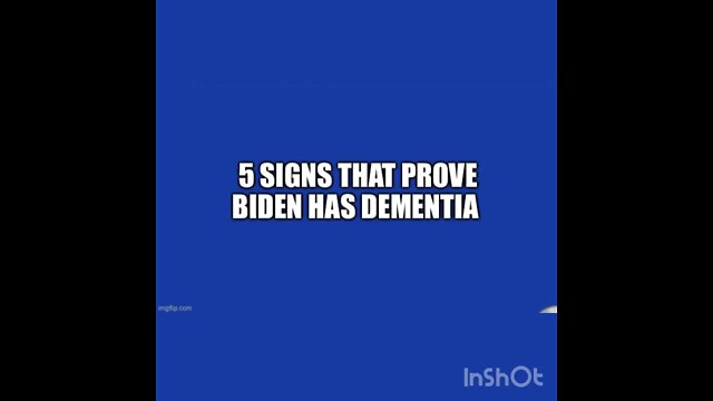 Proof Biden has dementia