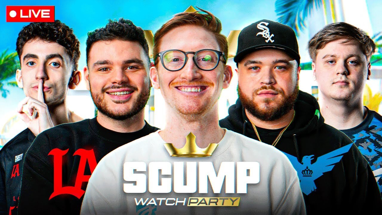 🔴LIVE - SCUMP WATCH PARTY!! - CDL Major 4 Week 2-1