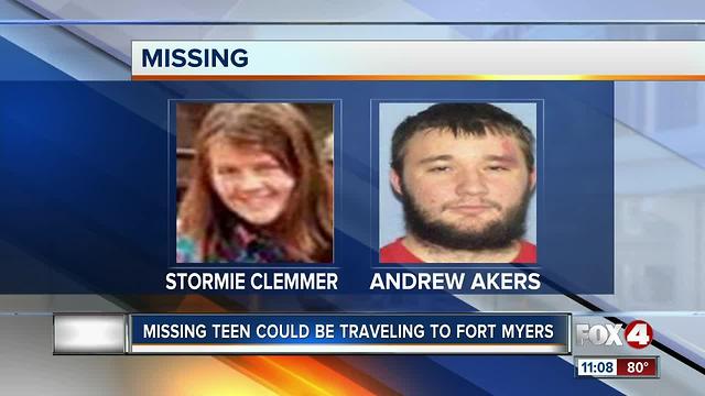 Missing Teen Possibly Traveling to Fort Myers