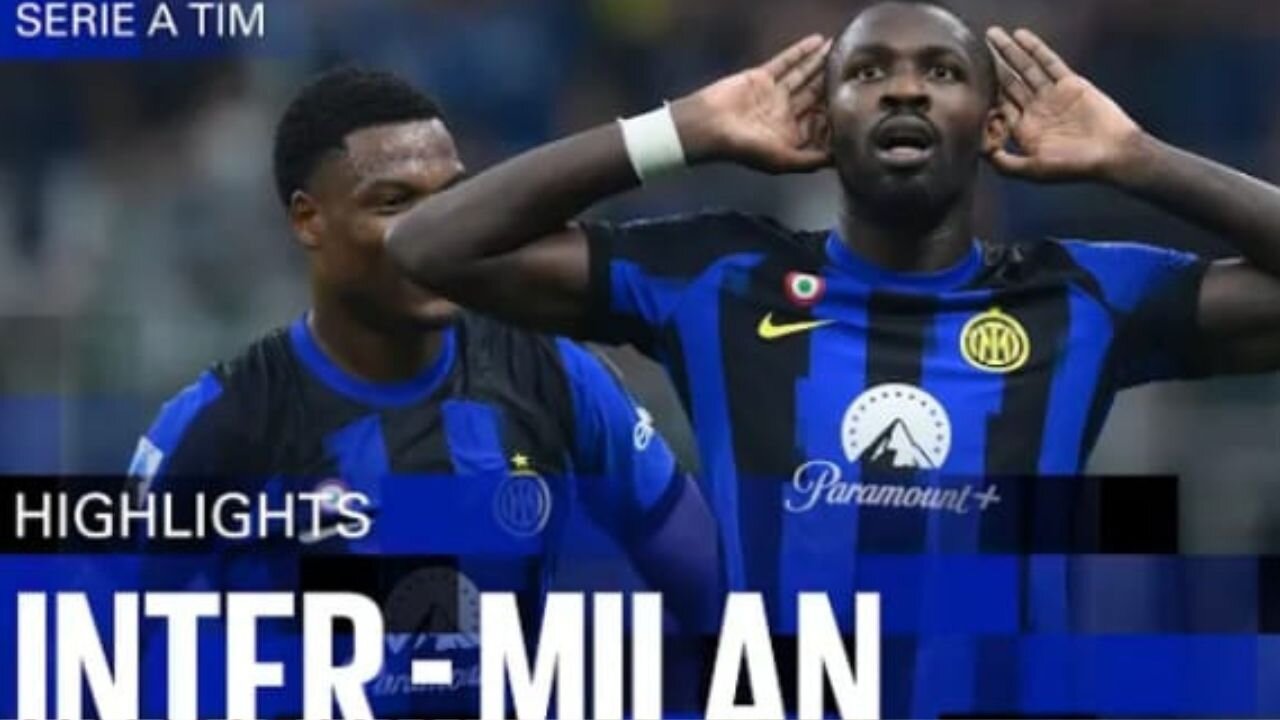 INTER 5-1 MILAN | HIGHLIGHTS | SERIE A 23/24 ⚫🔵🇬🇧