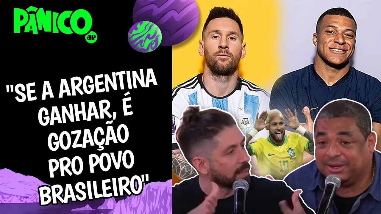 APÓS NEYMAR TER DANÇADO, PÉ DE VALSA DA COPA MERECE IR PRA MESSI OU MBAPPÉ? Rudy e Vampeta analisam