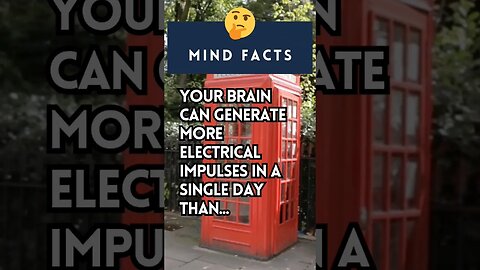 Mind Facts: Electrical Impulses What? #Facts #youtubeshorts