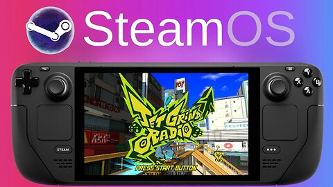 Jet Grind Radio (Flycast) Dreamcast Emulation | Steam Deck