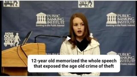 12-year old revealed one of the globalists' best kept secrets