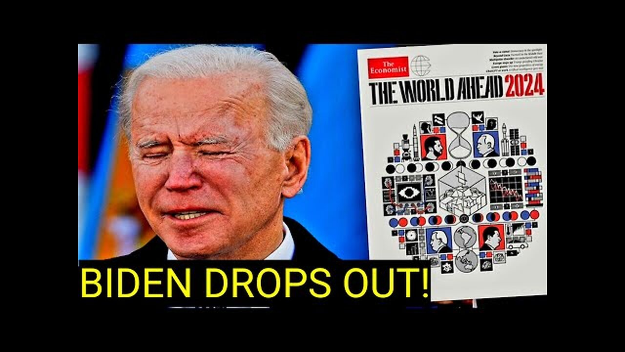 Biden Drops Out Of Presidential Race As Predicted!