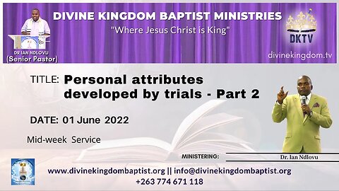 Personal attributes developed by trials - Part 2 (01/06/22)