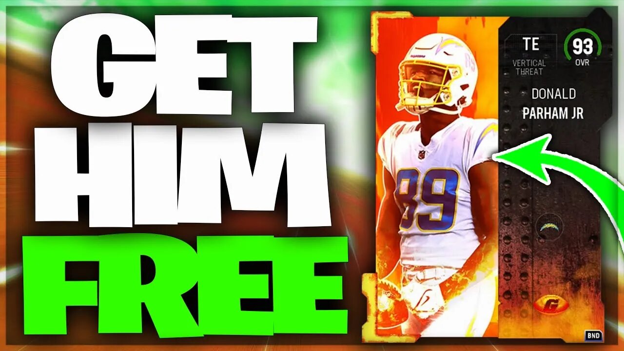 DO THIS NOW To Get A FREE 93 Overall Card in Madden 23 Ultimate Team | FREE Donald Parham Jr in MUT