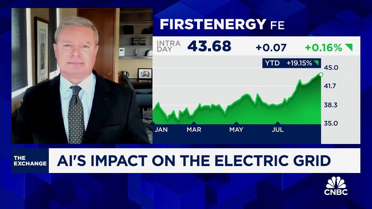 FirstEnergy CEO on AI's impact on the electric grid