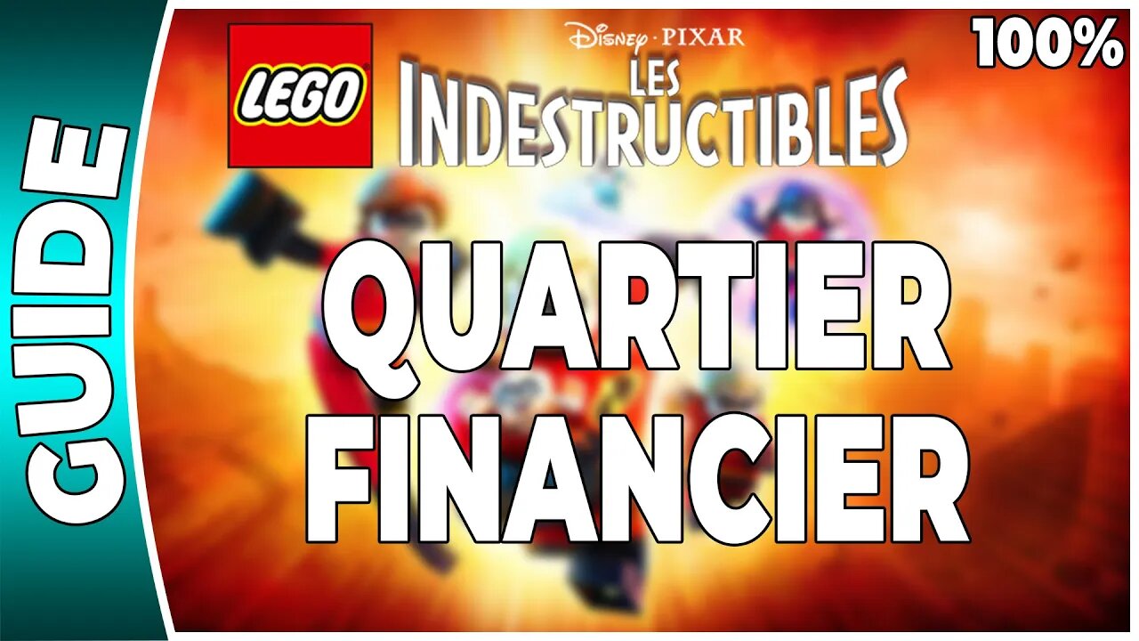 LEGO : Les Indestructibles - QUARTIER FINANCIER - 100 % Brique dorées, Course [FR PS3]