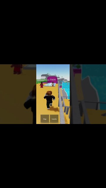 Roblox - Sliding Down Water Slide Face First & Fully Clothed