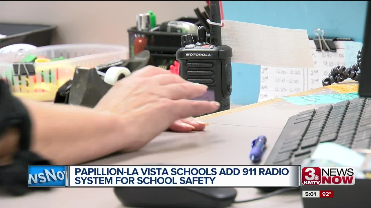 Papillion-La Vista schools add 911 radios to all schools