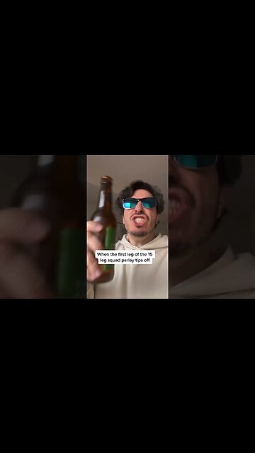 When The First Leg Of The 15-Leg Squad Parlay Tips Off