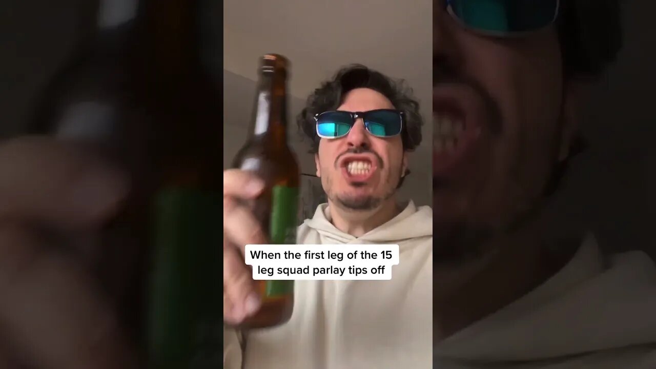 When The First Leg Of The 15-Leg Squad Parlay Tips Off
