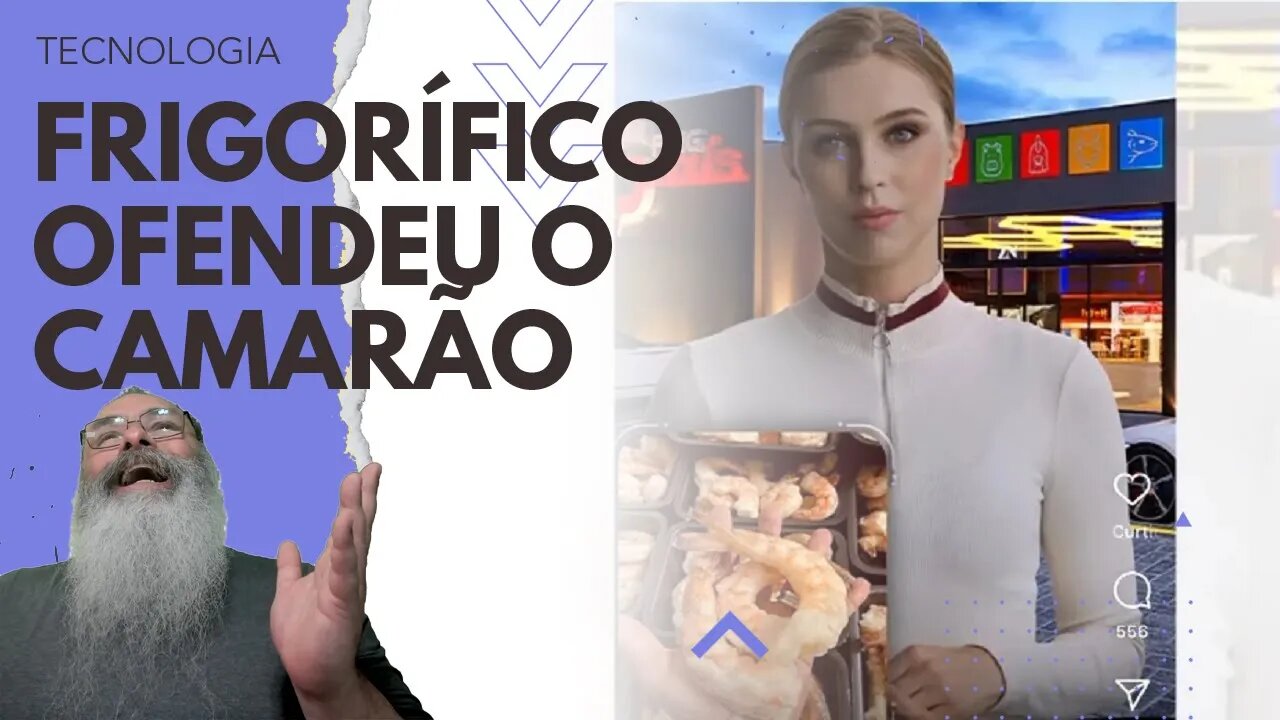 FRIGORÍFICO de GOIÁS anuncia CAMARÃO maior que CÉREBRO de PETISTA com I.A. e OFENDE CRUSTÁCEOS