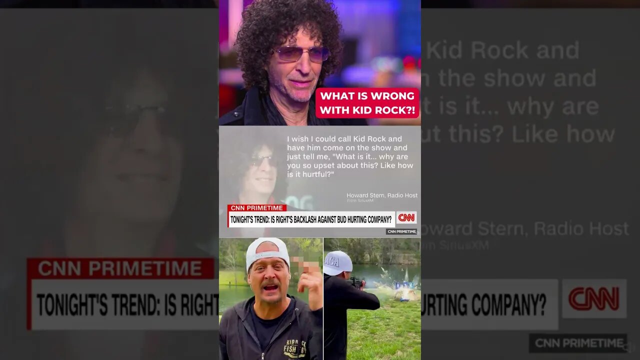 Howard Stern Slams Kid Rock Over Bud Light Commercial | #HowardStern #KidRock #BudLight #Controversy