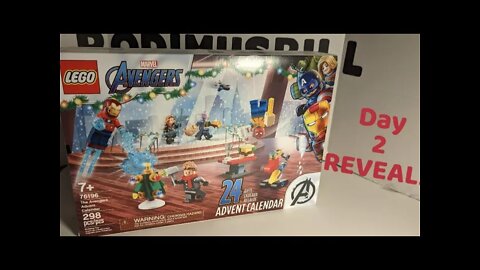 Lego MARVEL AVENGERS Advent Calendar 2021 (#76196) - Day 2 Reveal - By Rodimusbill