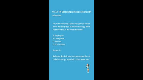 NCLEX-RN Professional standard quiz practice questions and rationales