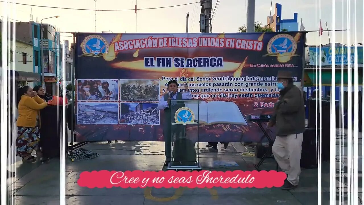 CREE Y NO SEAS INCRÉDULO - EVANGELISTA EDGAR CRUZ