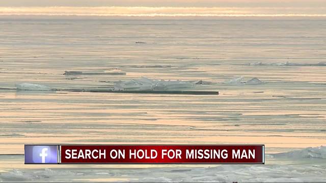 US Coast Guard searching for ATV rider who fell through the ice