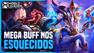 MEGA BUFF NO HYLOS E NO BANE | PATCH NOTES SA | MLBB